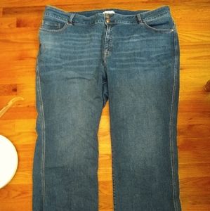 Lane Bryant size 28 high-rise bootcut jeans